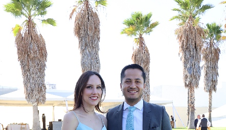  Claudia Garza y Sebastián.