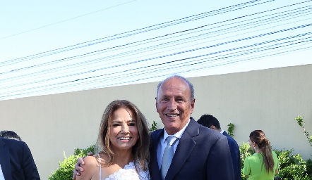  Patricia Acosta y José Ramón Garza.