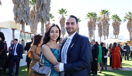  Andrea Acosta y Rubén Guerrero.