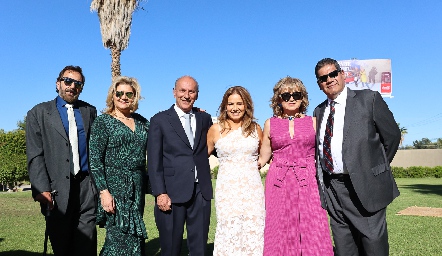  Alejandro García Méndez, Claudia Díaz Infante, José Ramón Garza, Patricia Acosta, Martha Soler y Jesús Olivo.