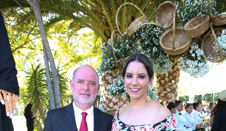  Simeón Moreno y Mari Humara.