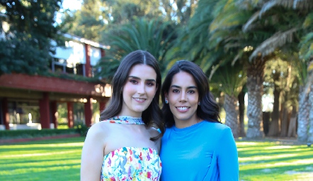  Isa Pérez y Alejandra Martínez.