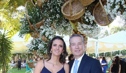  Daniela Rivero y Héctor Galán.