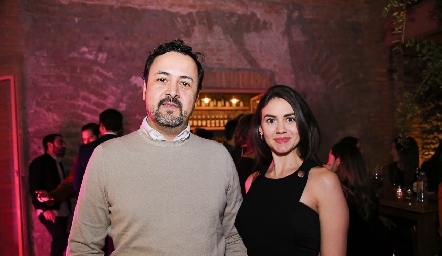  Salim Gutiérrez y Estefanía Azuara.