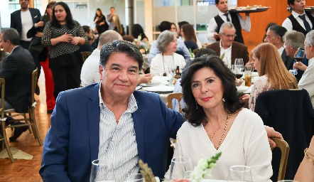  Jesús Torres y Adriana Díaz de León.
