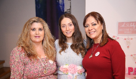  Silvia Foyo, Nayelli Mata y Alejandra Zulaica.