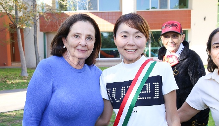  Patricia Sander y Tomoko Fujikawa.