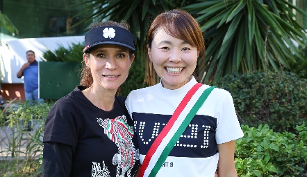  Fari Elizalde y Tomoko Fujikawa.