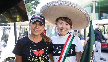  Gaby Godínez y Tomoko Fujikawa.