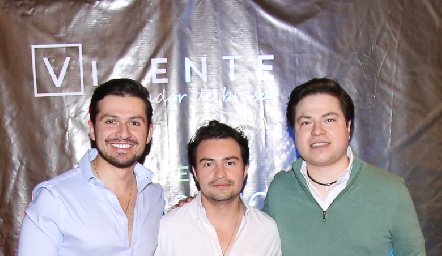  Chema Torres, Rodrigo López y Marco Vázquez.