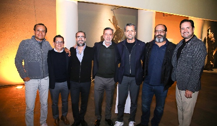  Miguel Fernández, Checo Quibrera, Manuel González, Marcelo Galán, Carlos de los Santos, Miguel Gutiérrez y Héctor Vázquez.