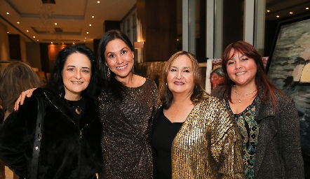  Ceci Herrán, Vianey Hernández, Angélica Pérez y Andrea Hurtado.