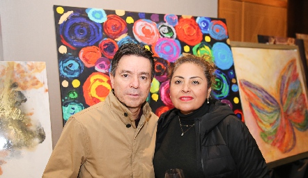  Jorge Ramos y Angélica Martínez.