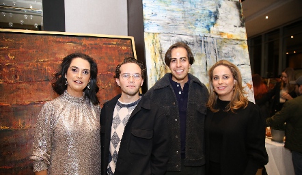  Maricel Gutiérrez, Bosco, Roy y Ana Hernández.