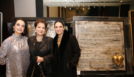 Maricel Gutiérrez, Maricel Galindo y Daniela Gutiérrez.