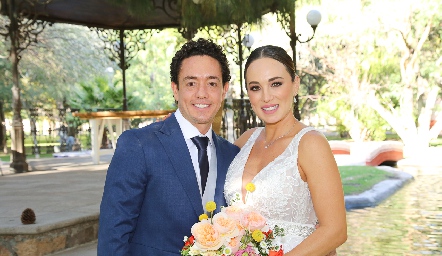  Chino Romo y Caro Silva ya son esposos.