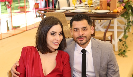  Carla Cadena y Omar Longoria.