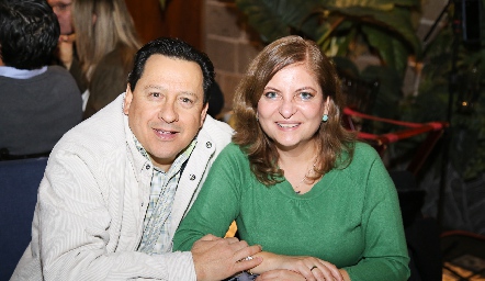  Javier Burgos y July Humara.