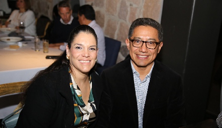  Tania Meza y Alberto Alfonso.