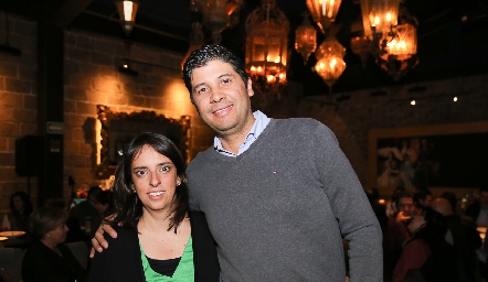  Teté e Israel Benavente.