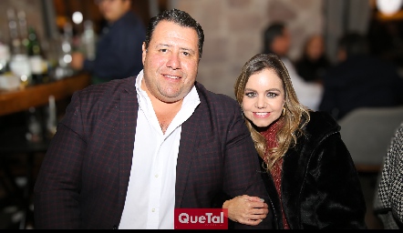  Juan Pablo Torres y Carolina Castillo.
