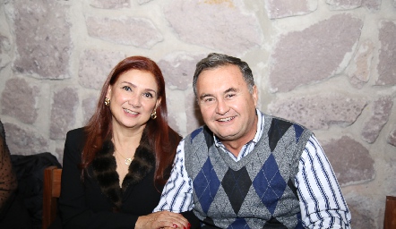   Patricia Cárdenas y Alfonso Chávez.
