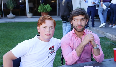  Francisco y Daniel.