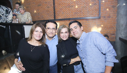  Imelda, Jorge, Maribel y MArco.