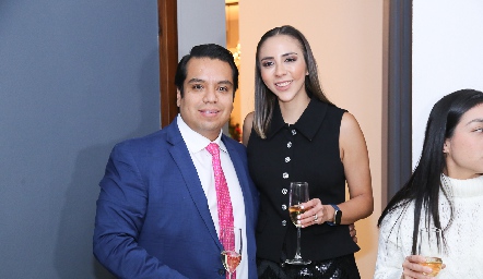  José Carlos Reyes y Paola Echavarría.