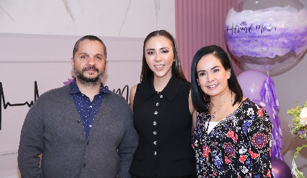  Moisés Ibarra, Paola Echavarría y Patricia Colunga.