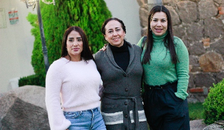  Paty Soto, Lili Zubiri y Sofía Grijalva.