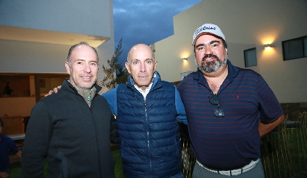  Pablo Díaz del Castillo, Juan Carlos Nieto y Juan José Leos.
