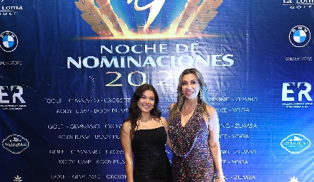  Nora Izar y Karime del Ángel.