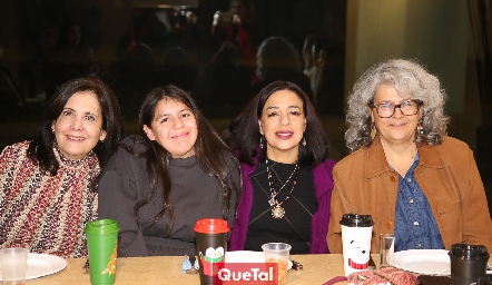  Lourdes Ramírez, Laura Paola Amilpa, Laura Fonseca y María José Ruiz.