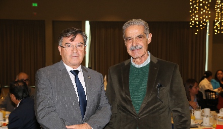  Luis Gerardo Ortuño y Jaime Chalita.
