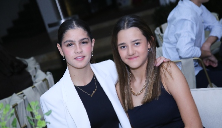  María Paula Vera y Valentina Fernández.