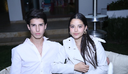  Ángel Martínez y Loretta Galván.