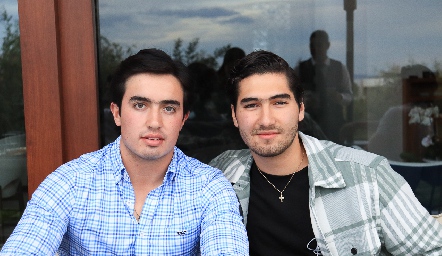  Gustavo Puente y Emilio Zacarías.