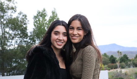 Aranza Padrón y Jimena Motilla.