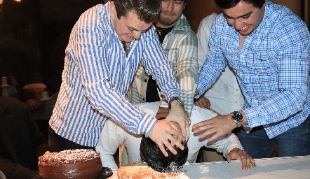  Rodrigo Álvarez, Andrés González, Emilio Zacarías y Gustavo Puente.