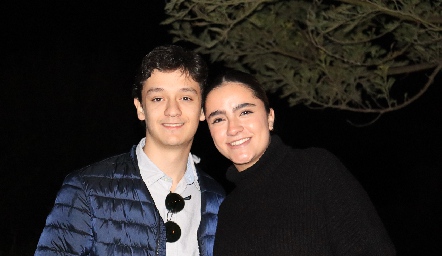  Patricio Atch y Andrea Herrera.