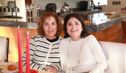  Anabel Valle y Marcela Orduña.