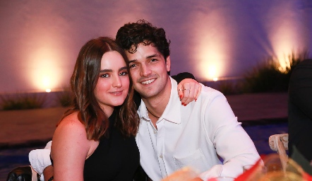  Lorena de La Garza y Oscar Vera.