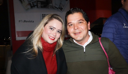  Melissa Pérez y Juan Pablo Wagner.