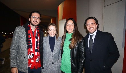  Eduardo Torre, Ana Paula de los Santos, Macarena Villasuso y Andrés de los Santos.