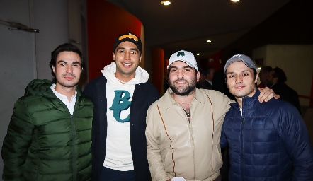  Miguel Andrés, Andrés Tobías, Antonio Esper y Agustín Castillo.