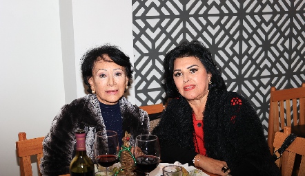  Aida Martínez y Diana Reyes.