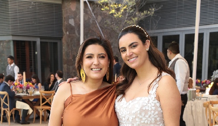  Andrea López e Isabel Rosillo.