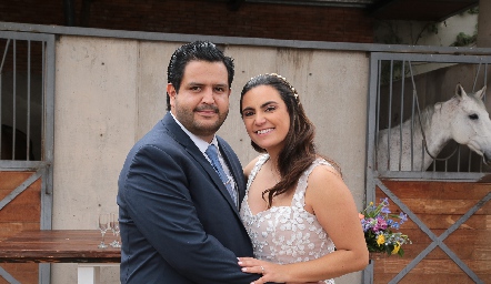  Jesús López e Isabel Rosillo ya son esposos.