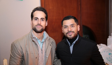  José Ángel Contreras y Omar Longoria.
